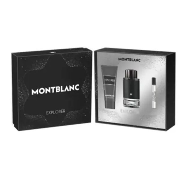 MONTBLANC | EXPLORER | Eau de Parfum 100ml - Conjunto com 3 Peças