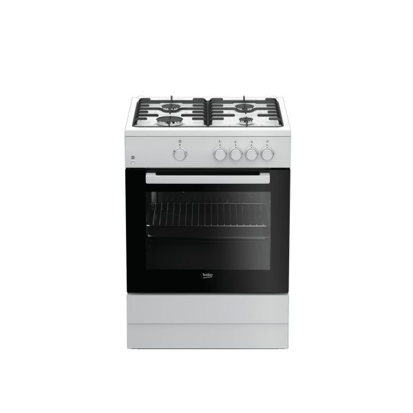 COCINA BEKO FSG62000DWL 85X60 A C/PLACA GAS 4F. BUT