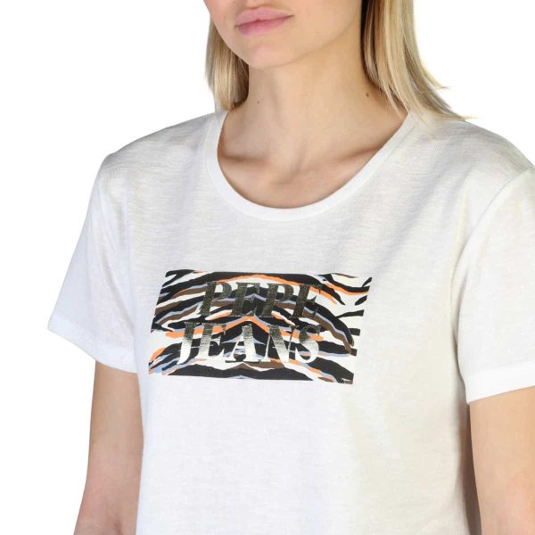 Pepe Jeans Camiseta CAITLIN_PL505145_WHITE - Image 3