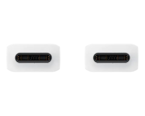 SAMSUNG TYPE C/ TYPE C DATA CABLE 5A 1.8M EP-DX510JWE WHITE - Image 2