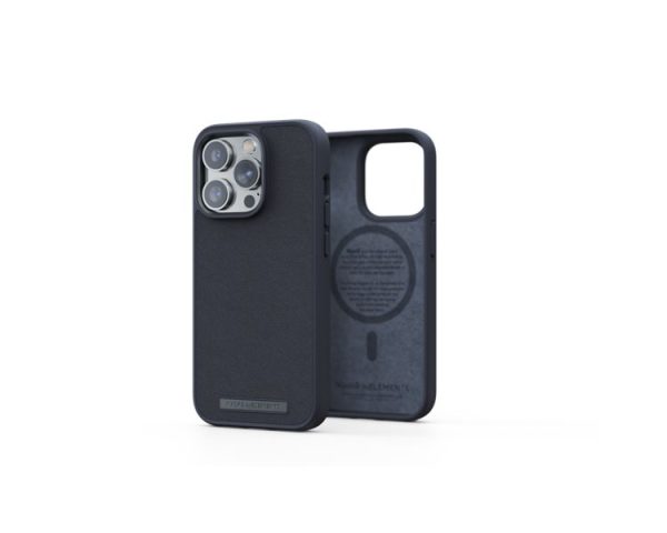 FUNDA MAGSAFE IPHONE 14 PRO PIEL NEGRO NJORD