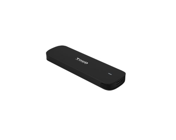 CAJA EXTERNA SSD M.2 NVMe NEGRO TOOQ