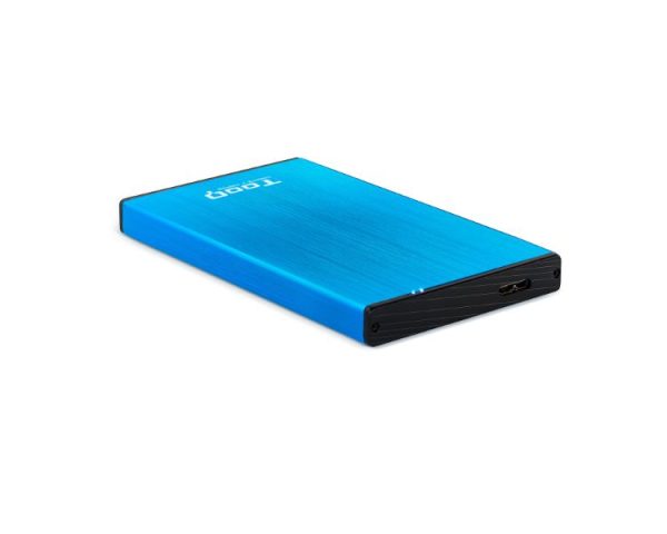 CAJA EXTERNA USB 2.5'' SATA 3.0 AZUL TOOQ