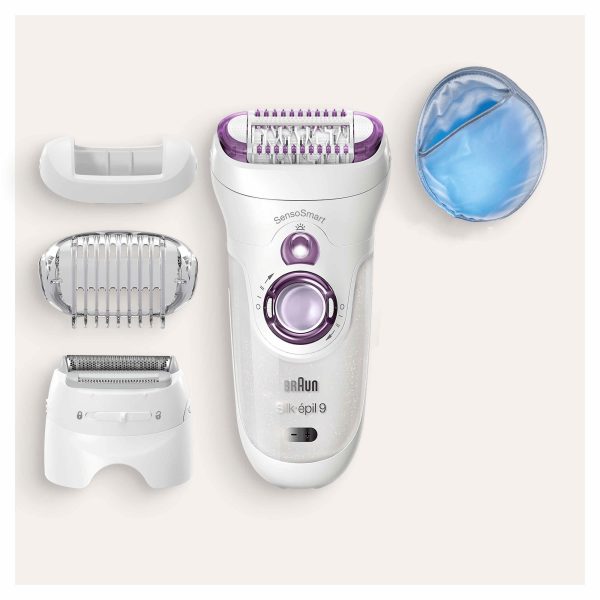 SILK-EPIL BRAUN 9710 SENSOSMART CABEZAL CORTE+GUANTE FRIO - Image 3