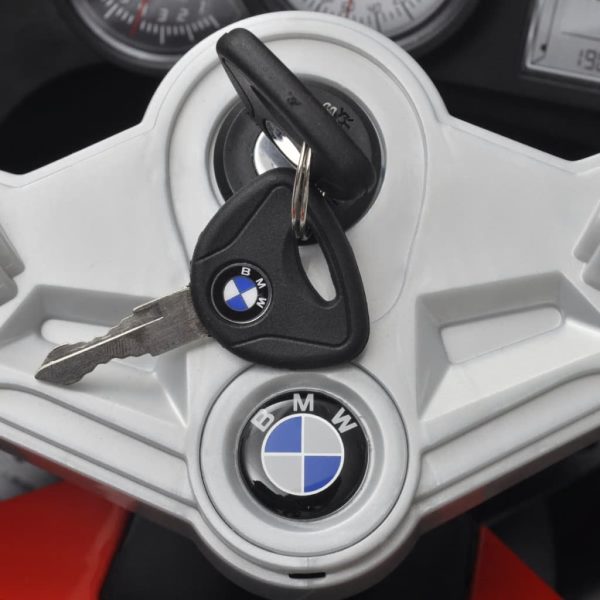 Motocicleta eléctrica BMW 283 para crianças- vermelho 6V - Image 11