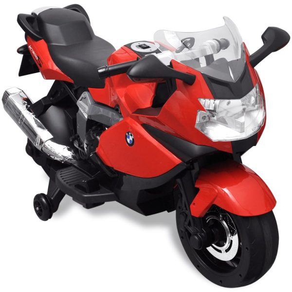 Motocicleta eléctrica BMW 283 para crianças- vermelho 6V - Image 5