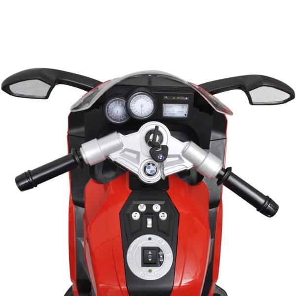 Motocicleta eléctrica BMW 283 para crianças- vermelho 6V - Image 7