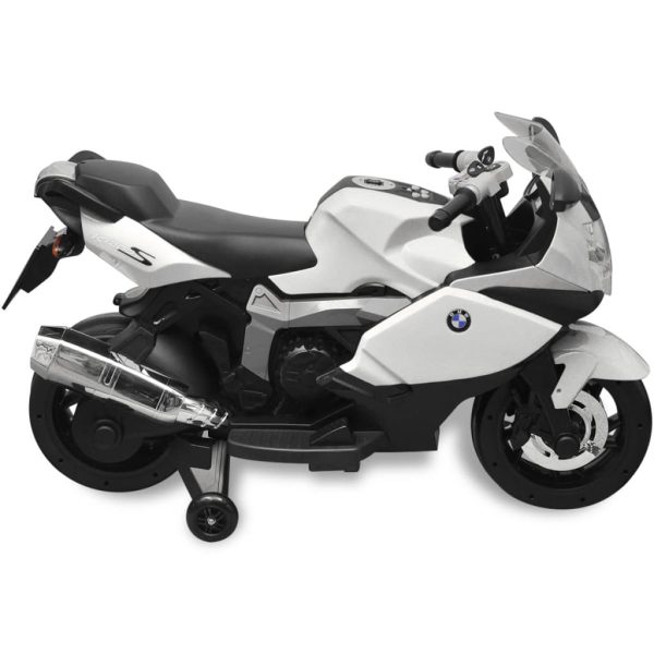 Motocicleta eléctrica BMW 283 para crianças- branca 6V - Image 2