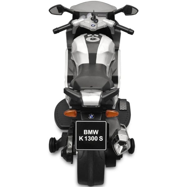 Motocicleta eléctrica BMW 283 para crianças- branca 6V - Image 4