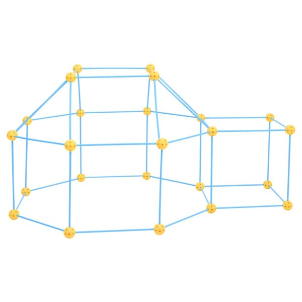 72 pcs kit de construção de forte para crianças - Image 2