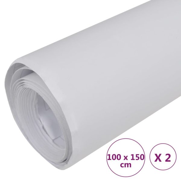 Películas para carro 2 pcs 100x150 cm branco mate - Image 7