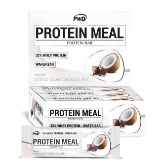 PROTEIN MEAL barritas coco com chocolate 12uds.