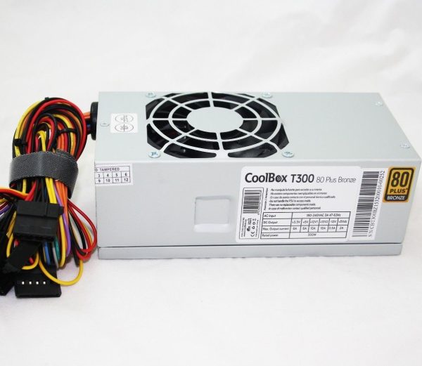 Fuente de alimentacion coolbox tfx t300 plus bronce