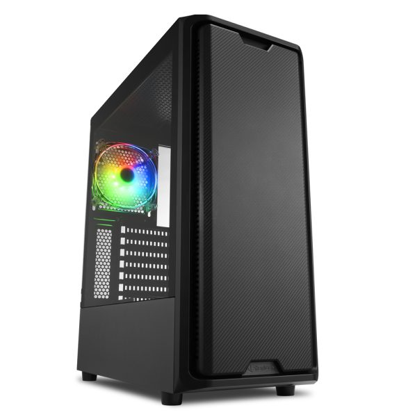 Caja sharkoon sk3 atx 2xusb3.0 sin fuente rgb