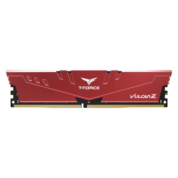 Memoria ram ddr4 16gb 2x8gb 3200mhz teamgroup vulcan z rojo - cl 16 - 1.35v tlzrd416g3200hc16cdc01