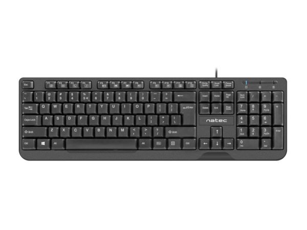 Teclado natec trout slim negro