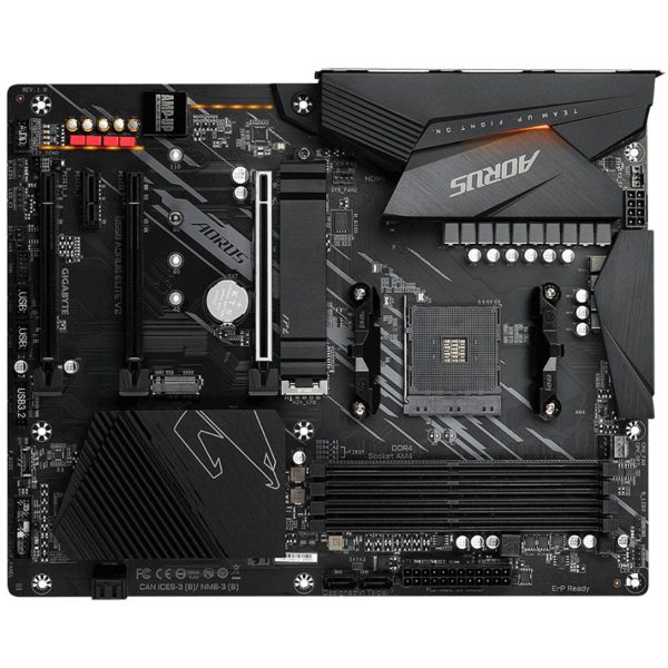 Placa base gigabyte b550 aorus elite v2 am4 atx -  4x ddr4 -  4x sata 6gb - s -  5x usb 3.2 -  2x usb 2.0