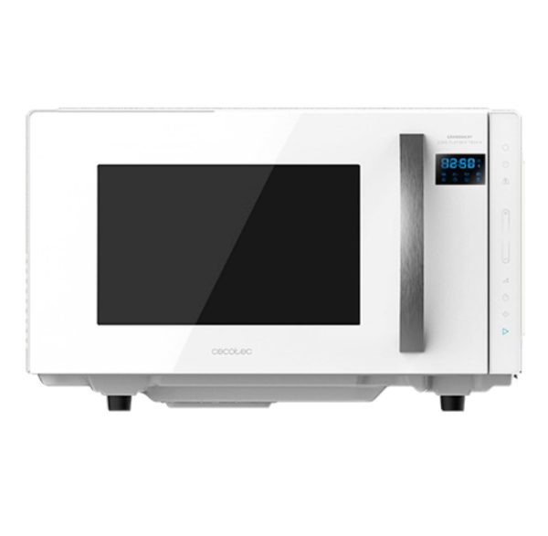 Microondas cecotec sin plato grandheat 2300 flatbed touch white