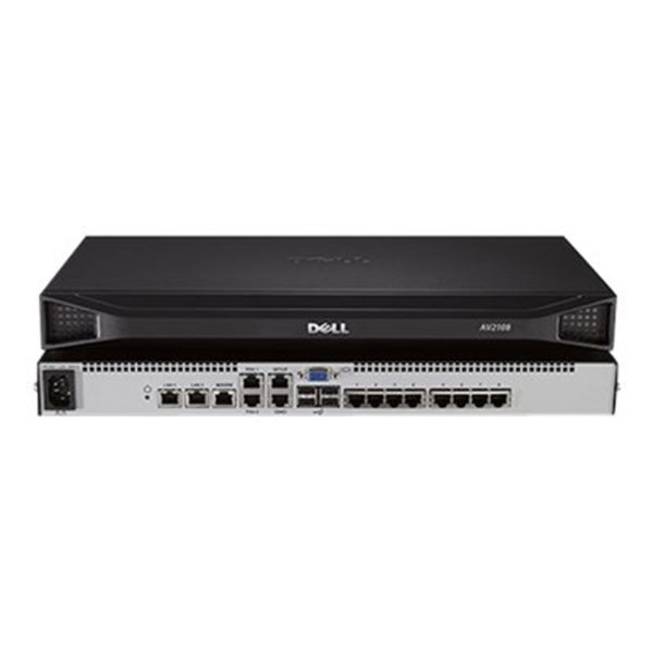 Switch dell dav2108 8 puertos kvm  1 x usb 1 x vga