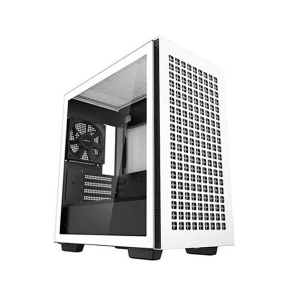 Caja gaming deepcool ch370 cristal templado usb 3.0 blanca