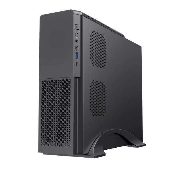 Caja de ordenador phoenix micro atx lite - s80 formato slim con usb 3.0 fuente 300w 80 plus