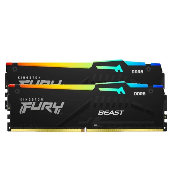 Memoria ram kingston fury beast kf556c40bbak2 - 32 ddr5 2x16gb 32gb cl40