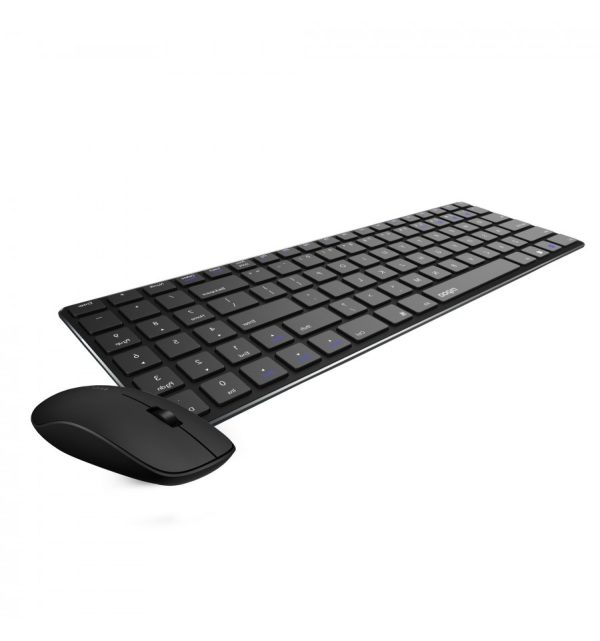 Teclado + raton rapoo 9300m negro inalambrico