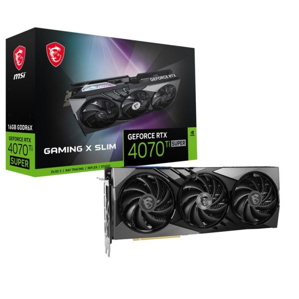 Tarjeta grafica msi nvidia rtx 4070 ti super gaming x sli 16gb gddr6x