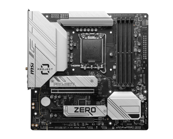 Placa base msi b760m project zero 1700 matx 4xddr5