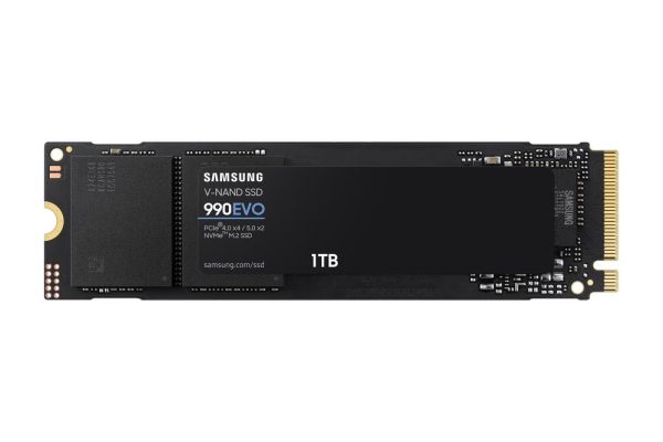 SSD Samsung 990 EVO 1TB PCIe 4.0x4 5.0x2 NVMe 2.0 – Velocidade e Eficiência Máxima