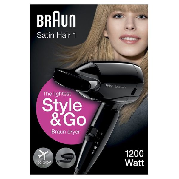 SECADOR BRAUN 1200W - PLEGABLE