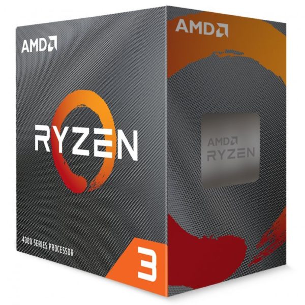 Micro. procesador amd ryzen 3 4100 4 core 4ghz 4mb am4 box
