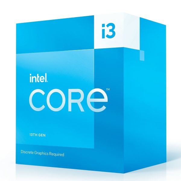 Micro. intel i3 13100f lga 1700 13ª generacion 4 nucleos 4.5ghz 12mb no graphics in box