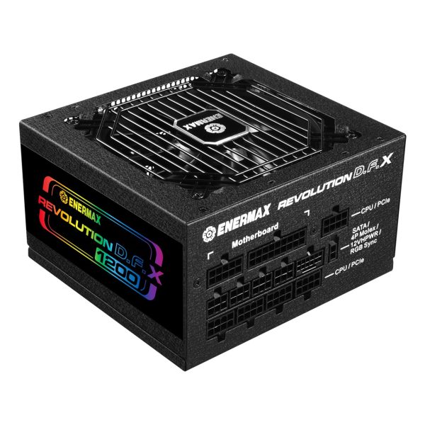 Fuente de alimentacion enermax revolution d.f. x 1200w 80+ gold modular