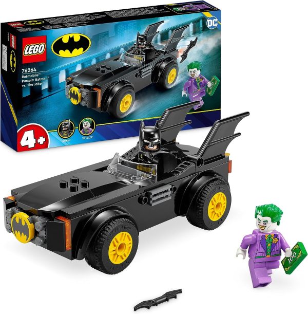 Lego dc comics persecución en el batmobile batman vs the joker