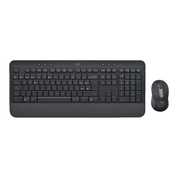 Teclado + mouse logitech signature mk650 for business grafito