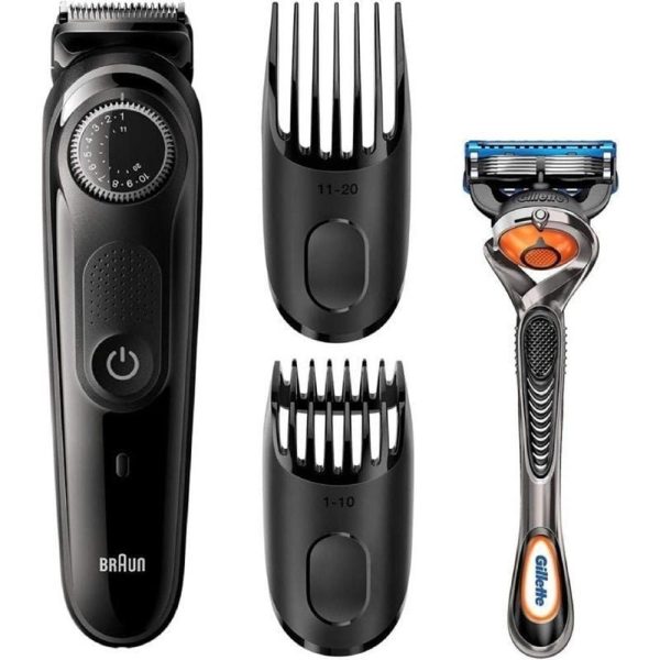 Cortapelos braun bt3242 + gillete f5 proglide