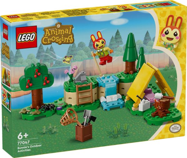 Lego animall crossing actividads al aire libre con coni