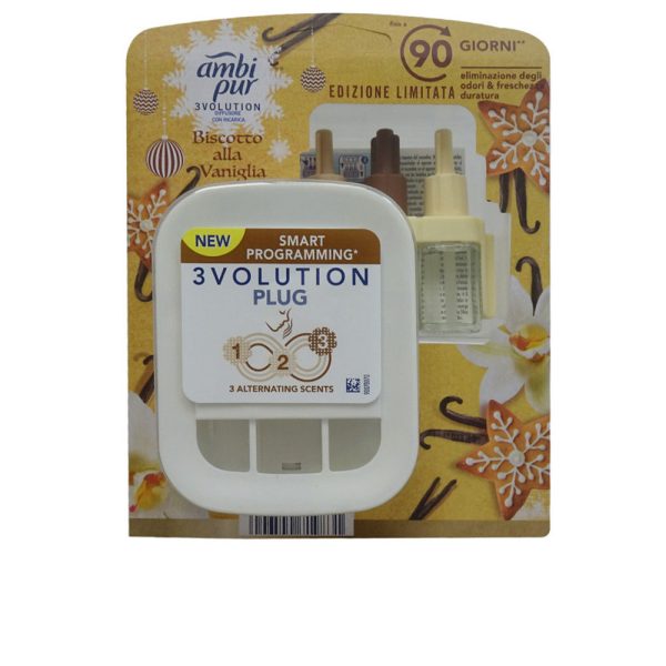 Ambientador para eletrodomésticos 3VOLUTION + recarga #cookie baunilha 20 ml