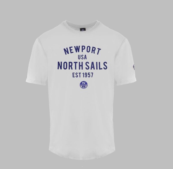 North Sails Camiseta 9024010101_WHITE_D