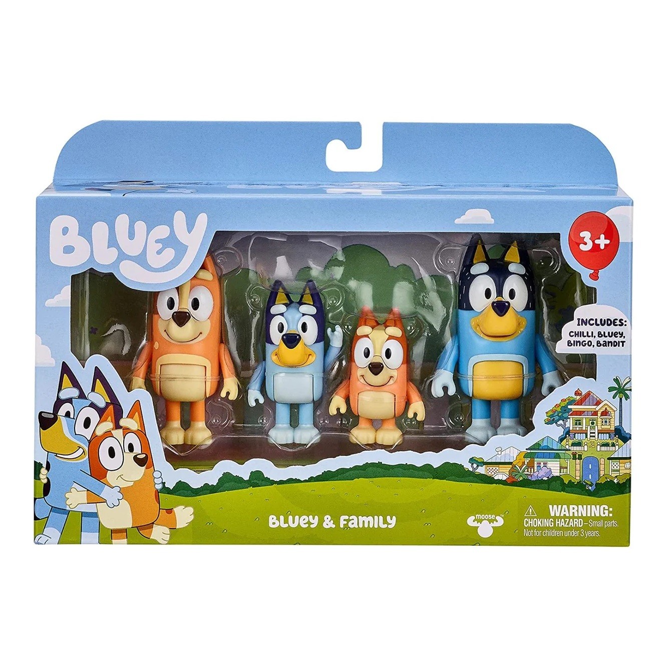 BLUEY PACK DE 4 FIGURAS - Image 2