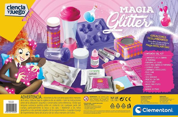 CIENCIA Y JUEGO MAGIA GLITTER (LABORATORIO DE PURPURINA) - Image 4