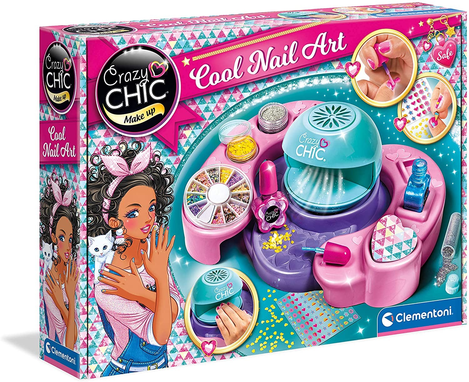 CRAZY CHIC COOL NAIL ART DISEÑA TUS UÑAS