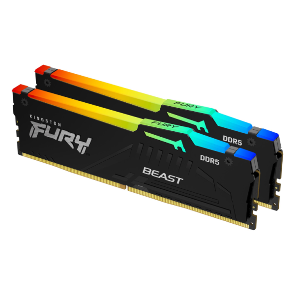 DDR5 KINGSTON 2X16GB 5600 FURY BEAST RGB EX