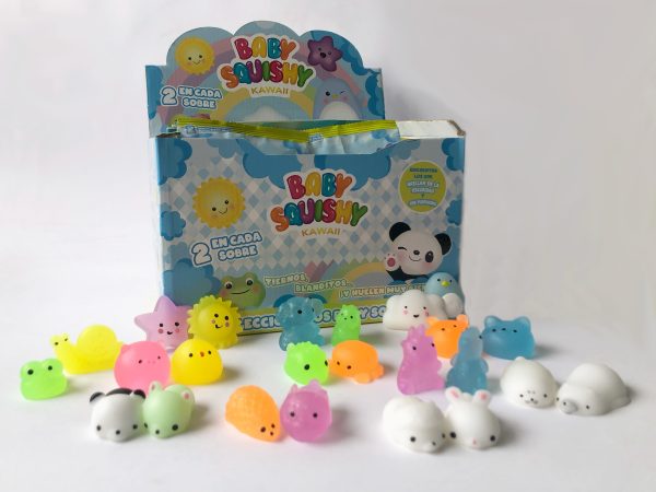 DISPLAY 16 SOBRES BABY SQUISHY KAWAII - Image 3