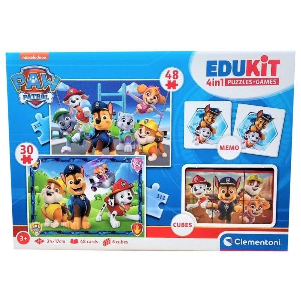 EDUKIT 4 EN 1 - PAW PATROL