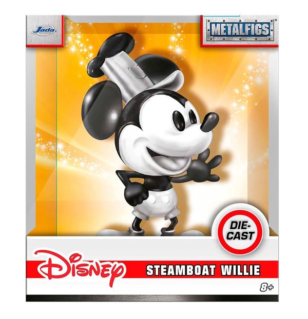 FIGURA METAL MICKEY STEAMBOAT WILLIE 10 CM - Image 2