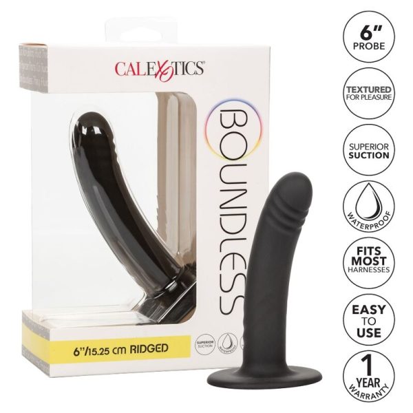 CALEX BOUNDLESS DILDO 15,25 CM HARNESS COMPATÍVEL - Image 2