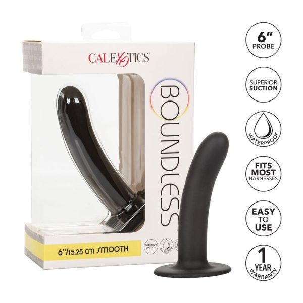 CALEX BOUNDLESS DILDO 15,25 CM HARNESS COMPATÍVEL - SUAVE - Image 2