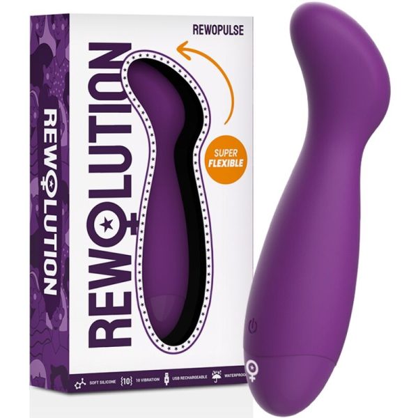 REWOLUTION REWOPULSE FLEXIBLE VIBRATOR ESTIMULATOR POINT G - Image 3